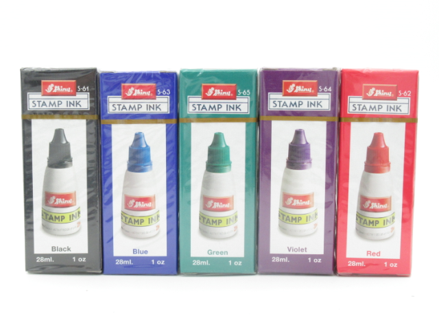 בקבוקי דיו לחותמות