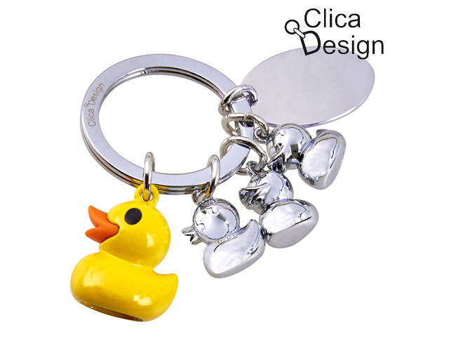 מחזיק מפתחות עם ברווז